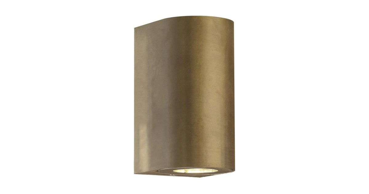 Nordlux Canto Maxi 2 Brass 49721035 Outdoor Wall light