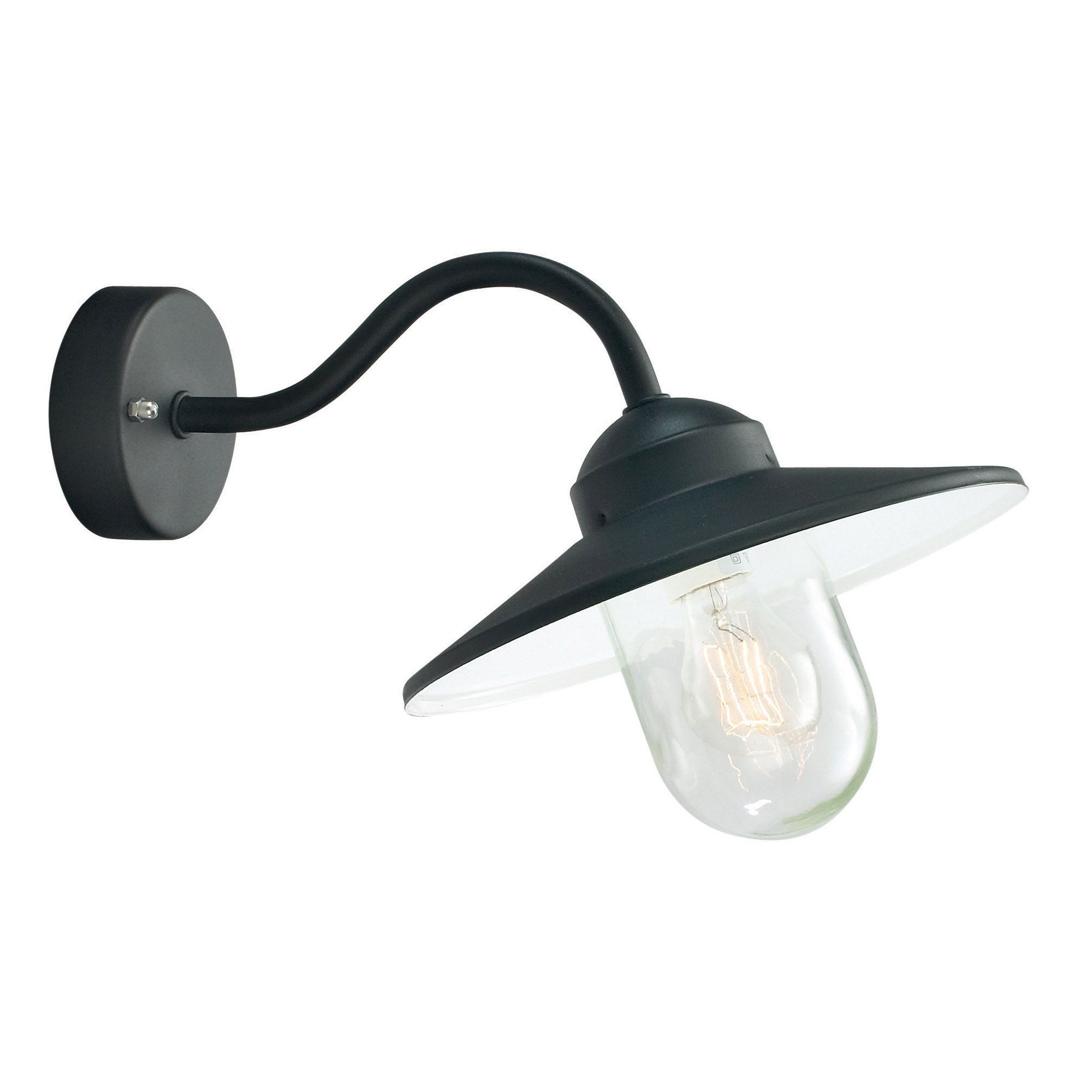 1 ONLY Elstead Norlys KARLSTAD Black Outdoor Wall Light